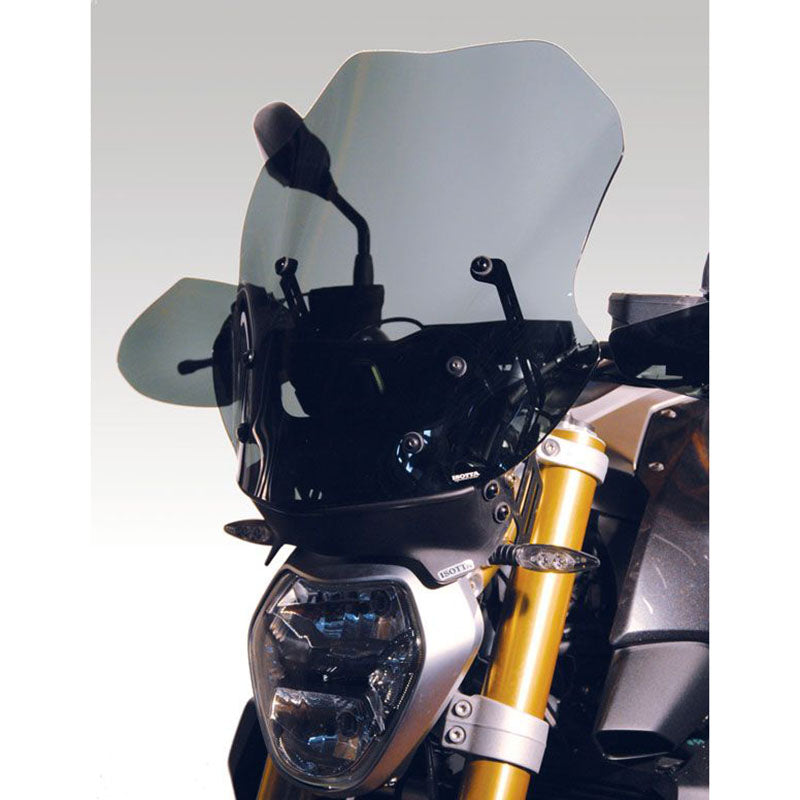Isotta Medium Screen with Anti Glare Spoiler | BMW R 1200 R 2015 - 2018 -   Pyramid Motorcycle Accessories