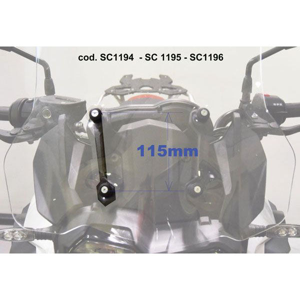 Isotta High Screen | BMW F 750 GS 2018> -   Pyramid Motorcycle Accessories