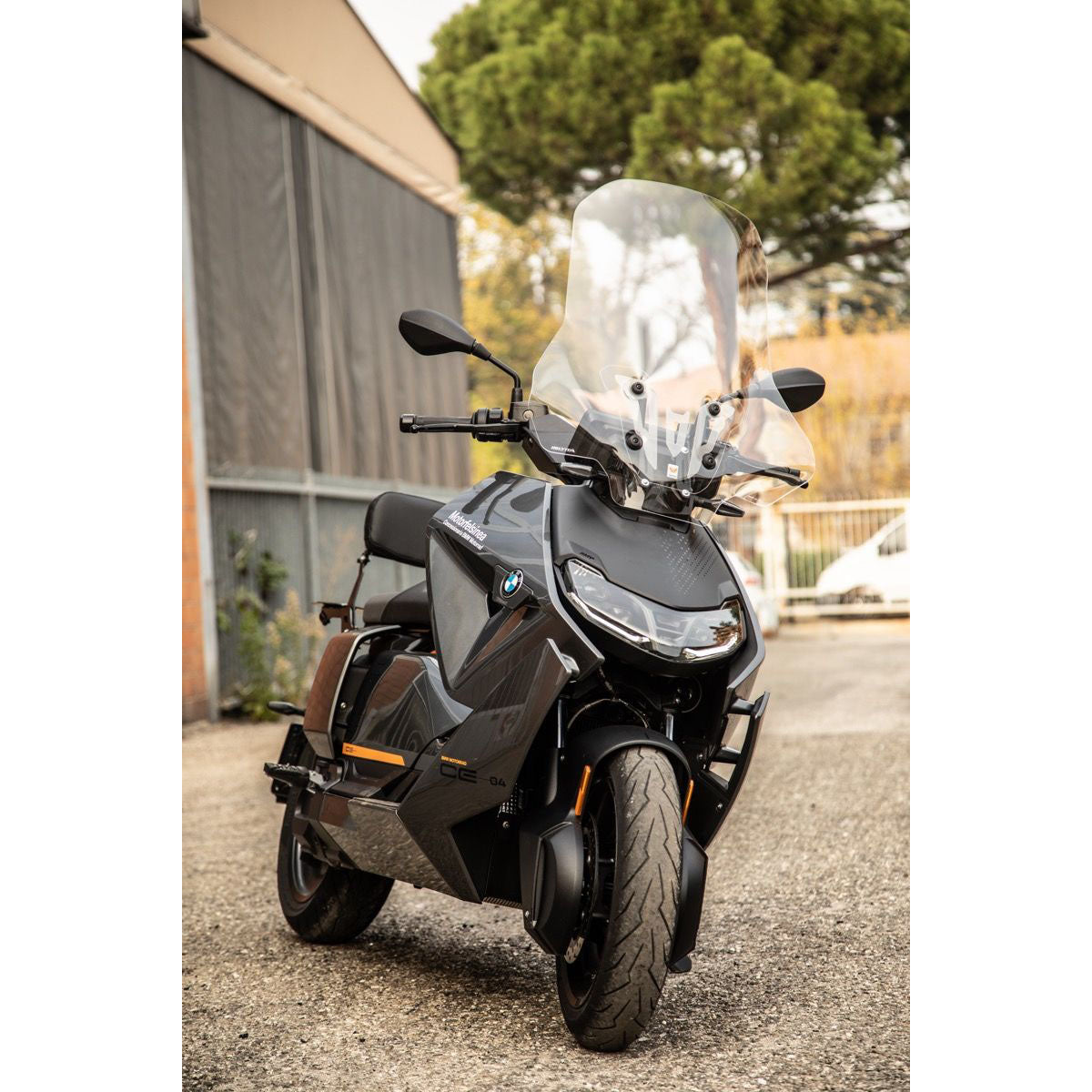 Isotta Screen | Clear | BMW CE 04 2021-2024 -   Pyramid Motorcycle Accessories