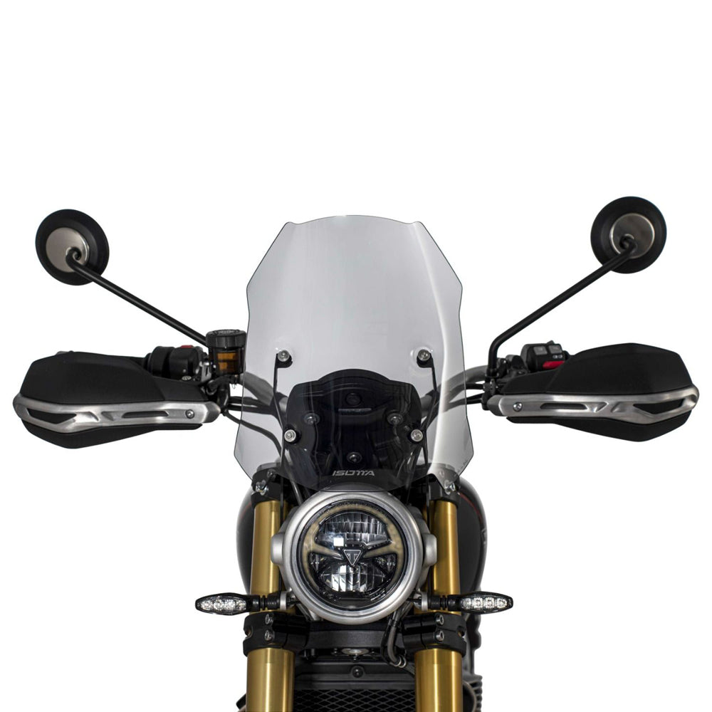 Isotta Rally Plus Screen | Triumph Scrambler 1200 X / XE -   Pyramid Motorcycle Accessories