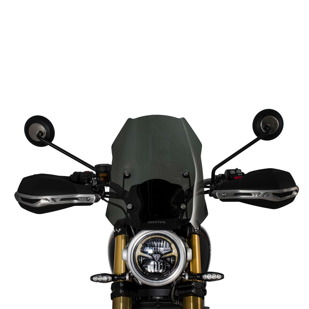 Isotta Rally Plus Screen | Triumph Scrambler 1200 X / XE -   Pyramid Motorcycle Accessories