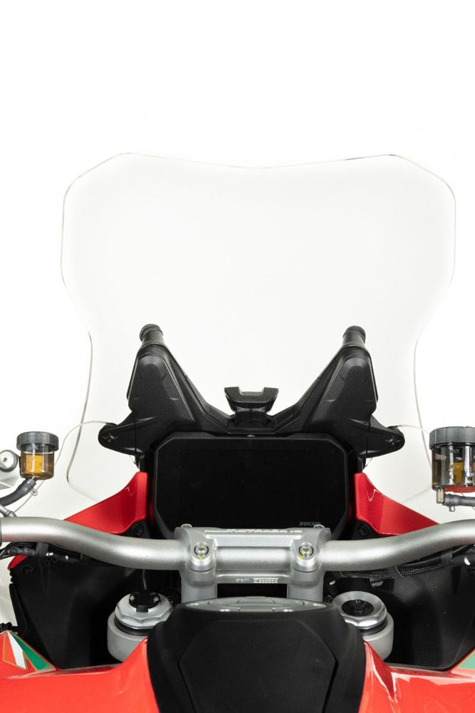 Isotta High Screen | Clear | Ducati Multistrada V4 2023 -   Pyramid Motorcycle Accessories