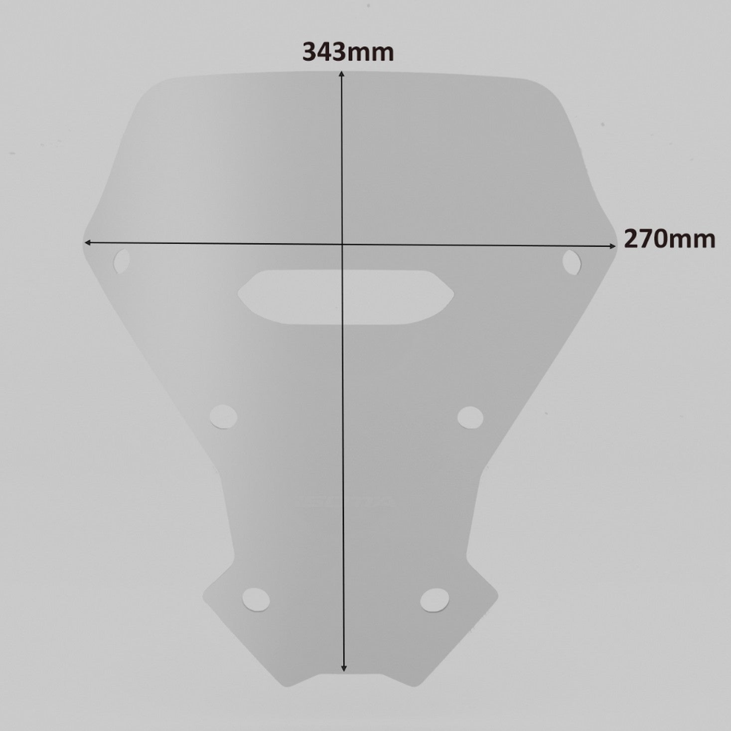 Isotta Rally Screen | Honda Africa Twin CRF 1100 L 2020>2023 -   Pyramid Motorcycle Accessories
