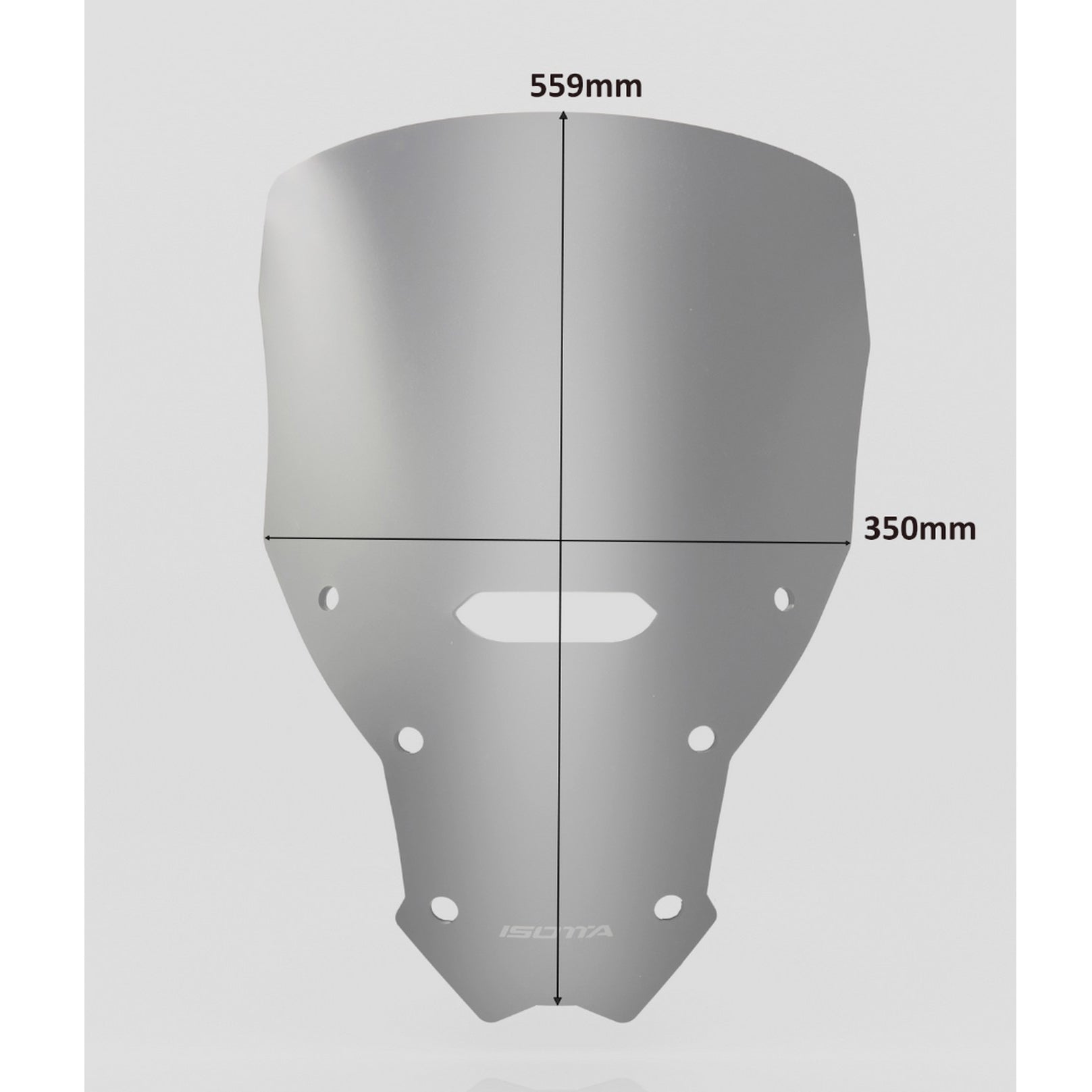 Isotta Touring Screen | Clear | Honda Africa Twin CRF 1100L Adventure Sport 2020>2023 -   Pyramid Motorcycle Accessories