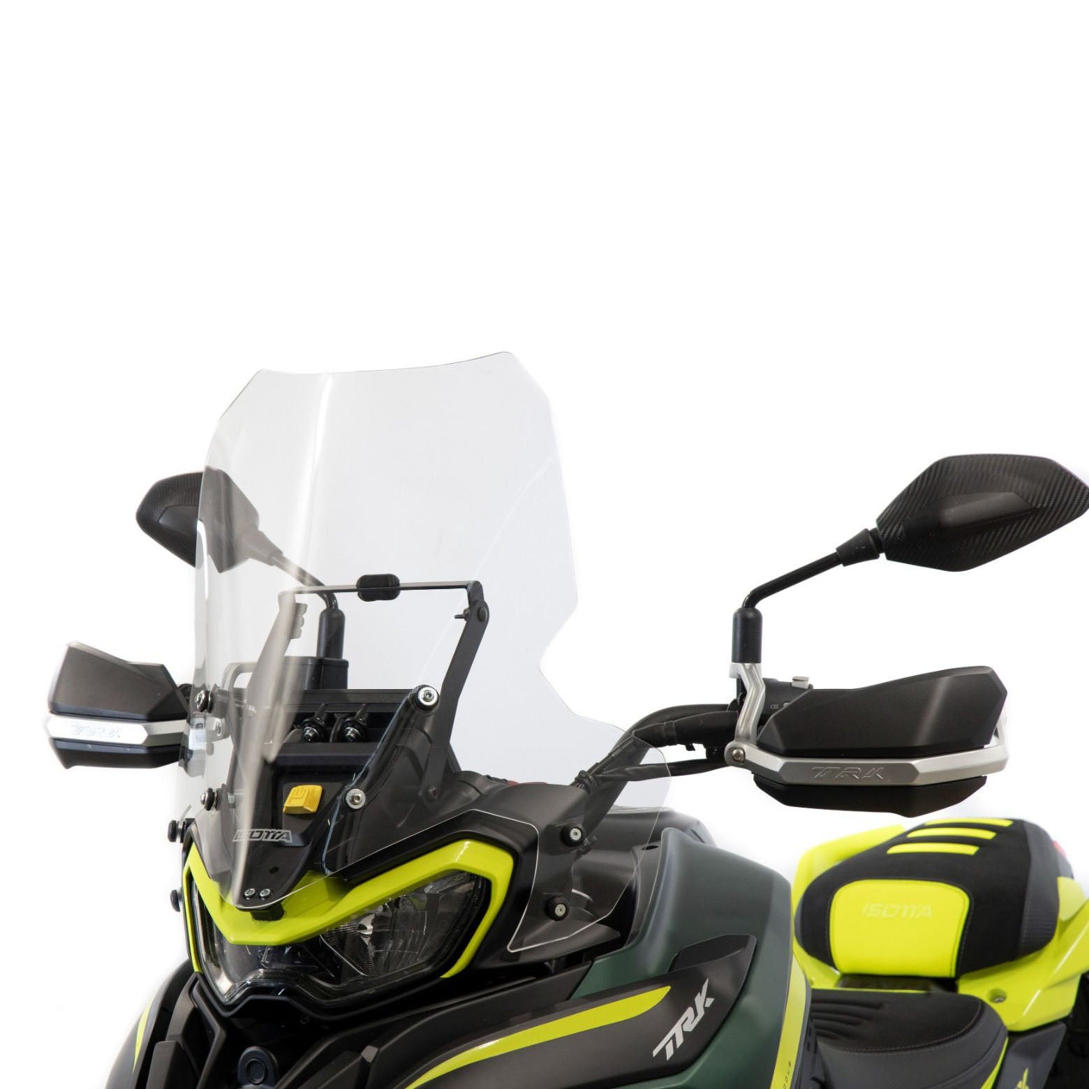 Isotta Screen with Integrated Side Flaps | Benelli TRK 702 2023> -   Pyramid Motorcycle Accessories