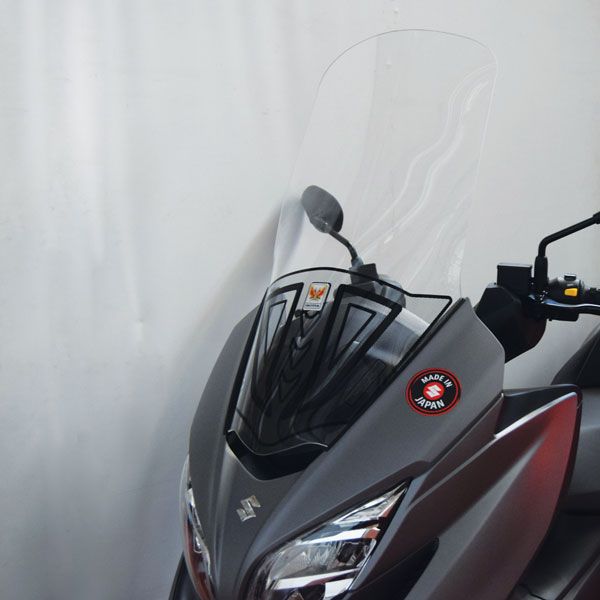Isotta High Screen | Clear | Burgman 400 ABS 2017> -   Pyramid Motorcycle Accessories
