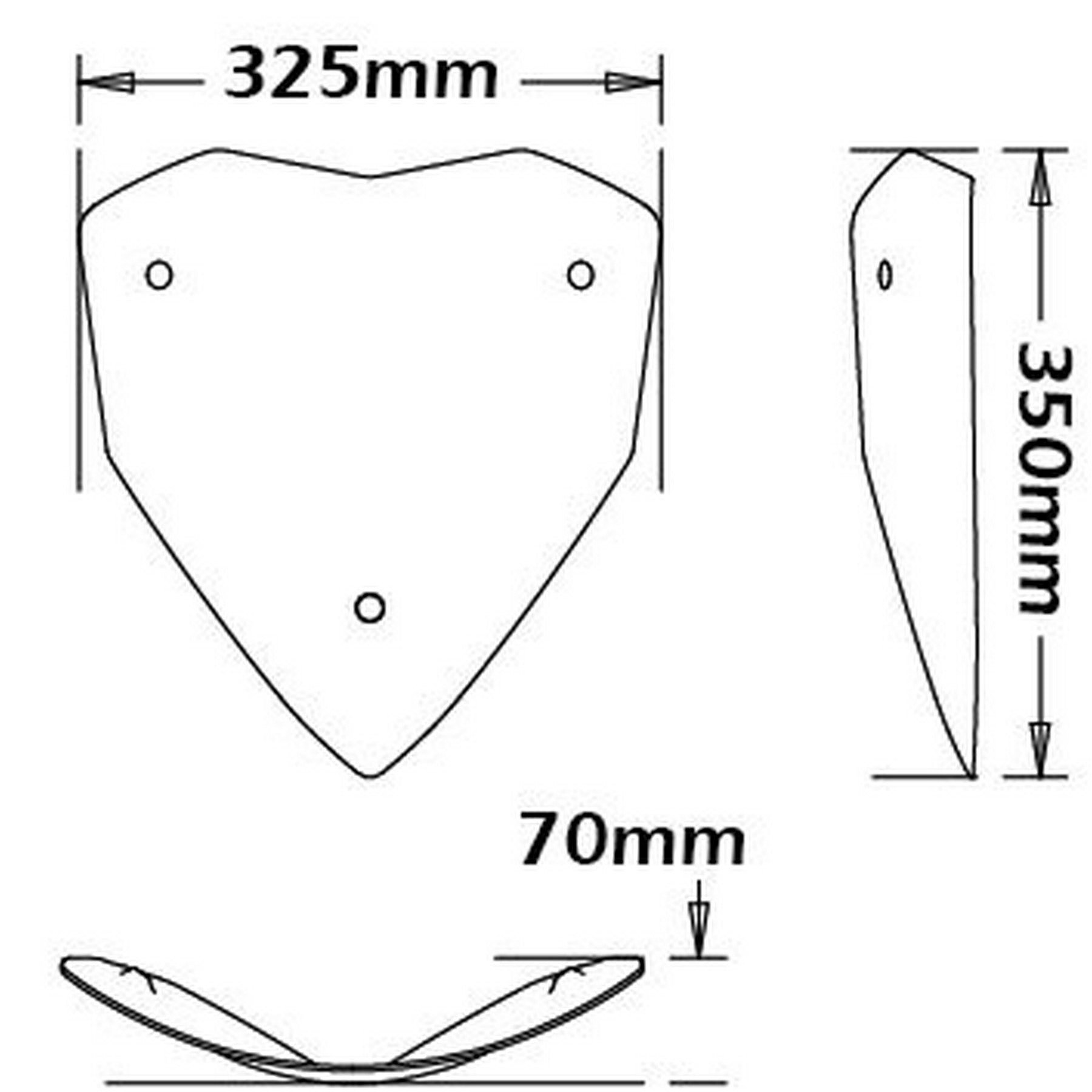 Isotta Low Screen | Ducati Multistrada 1200 Enduro 2015> -   Pyramid Motorcycle Accessories