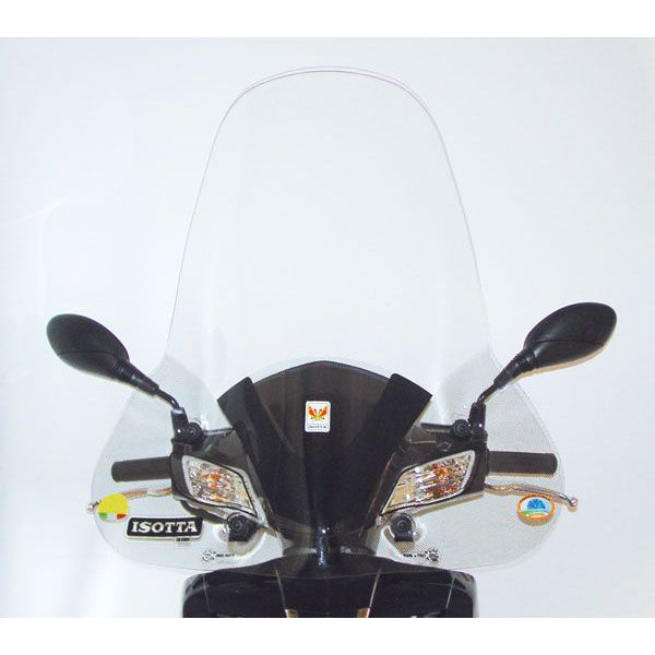 Isotta High Screen | Clear | Peugeot LXR 2009-2014 -   Pyramid Motorcycle Accessories