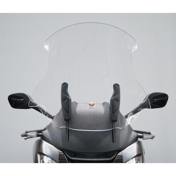 Isotta High Screen | Clear | Peugeot Metropolis 400i From 2013-2018 -   Pyramid Motorcycle Accessories