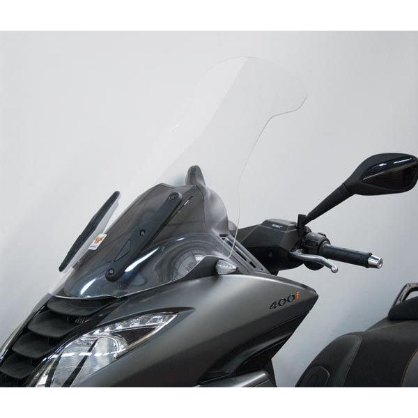 Isotta High Screen | Clear | Peugeot Metropolis 400i From 2013-2018 -   Pyramid Motorcycle Accessories