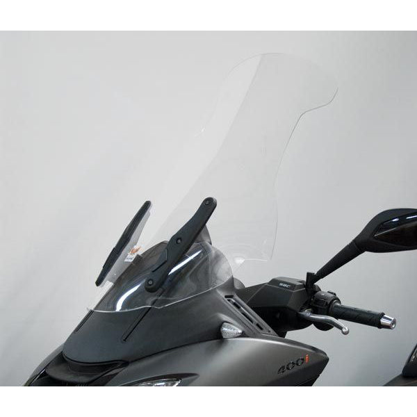 Isotta High Screen | Clear | Peugeot Metropolis 400i From 2013-2018 -   Pyramid Motorcycle Accessories