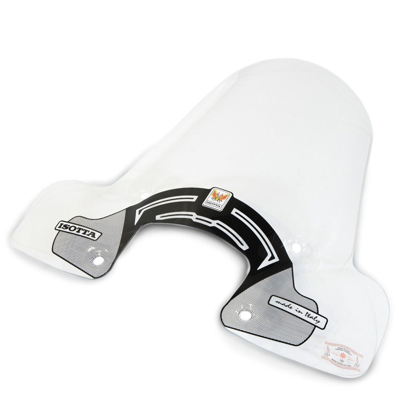 Isotta Medium Screen | Clear | Peugeot Tweet 200 2022> -   Pyramid Motorcycle Accessories