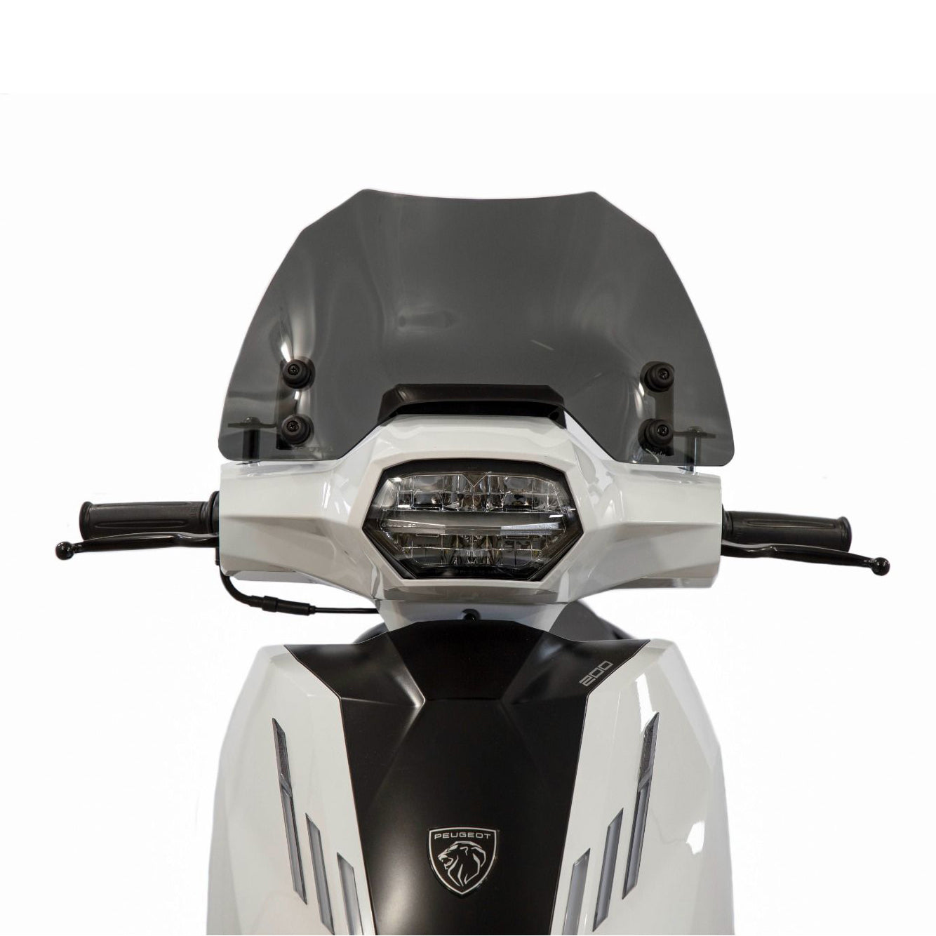 Isotta Screen | Light Smoke | Peugeot Tweet 200 2023> -   Pyramid Motorcycle Accessories