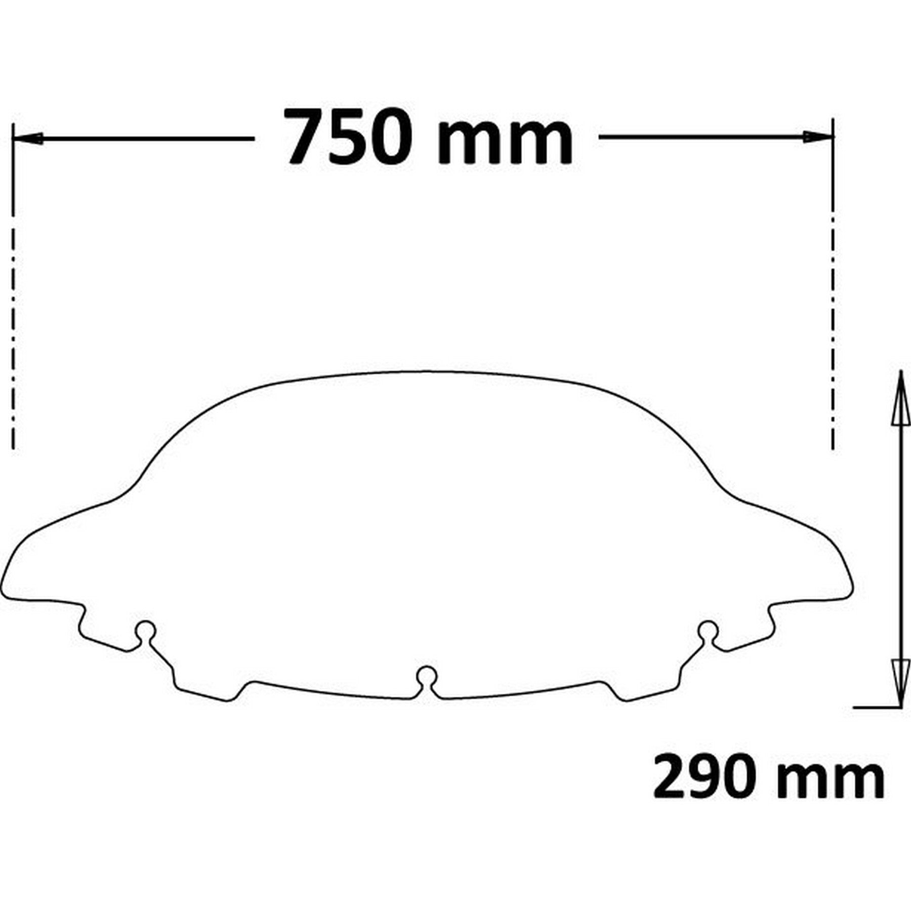 Isotta High Screen | Electra Glide Ultra Limited -   Pyramid Motorcycle Accessories