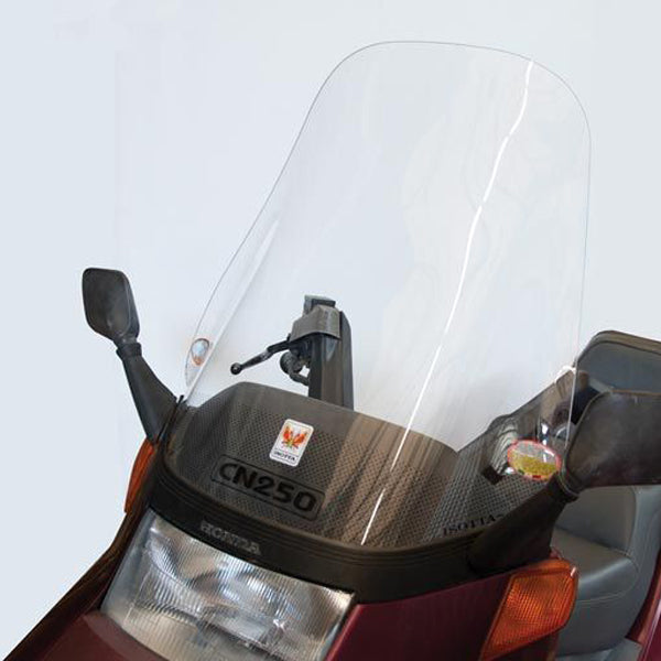 Isotta High Screen | Clear | Honda CN 250 1991-2001 -   Pyramid Motorcycle Accessories