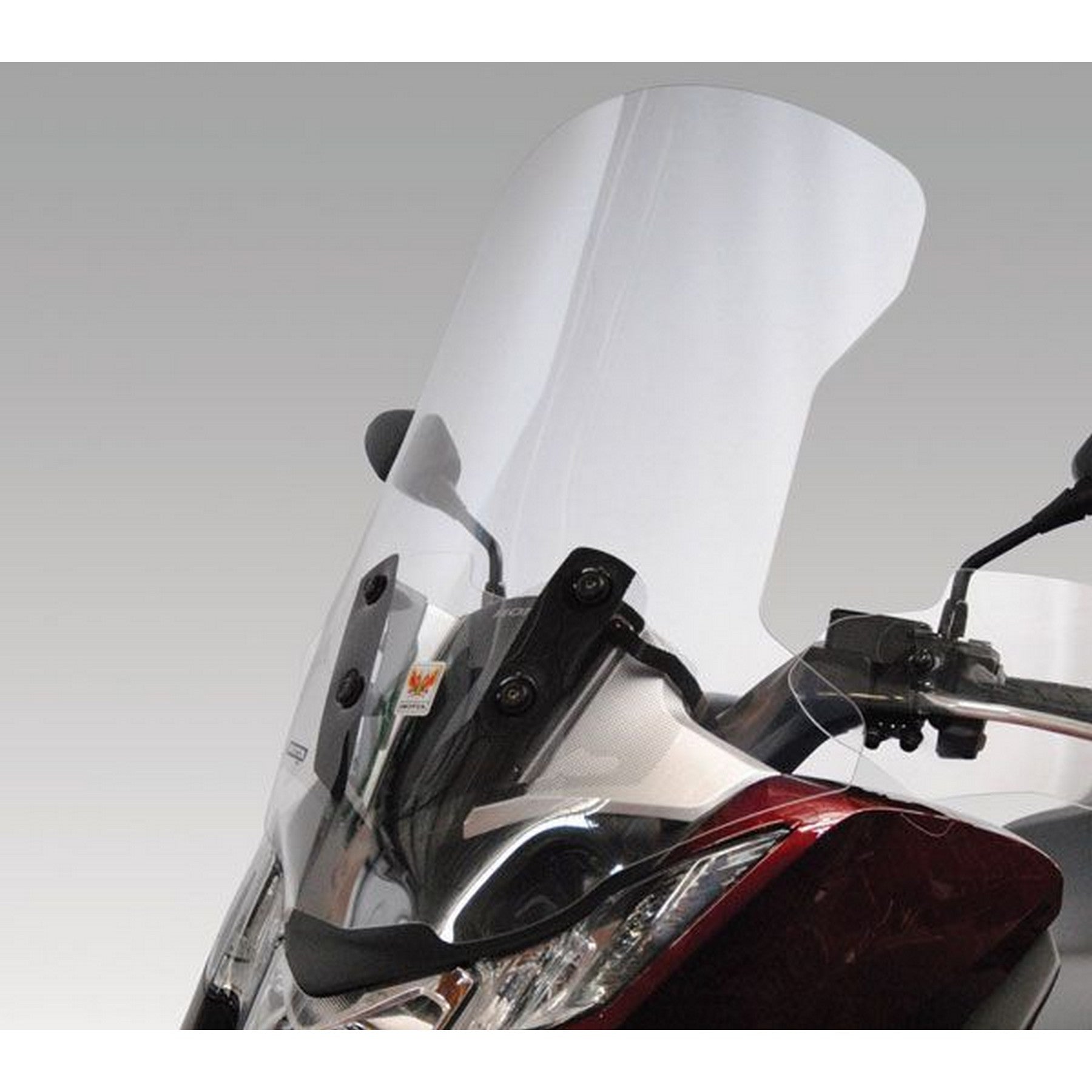 Isotta Medium Screen | Clear | Honda Integra 700 2011 - 2013 / Integra 750 FROM 2014 -   Pyramid Motorcycle Accessories