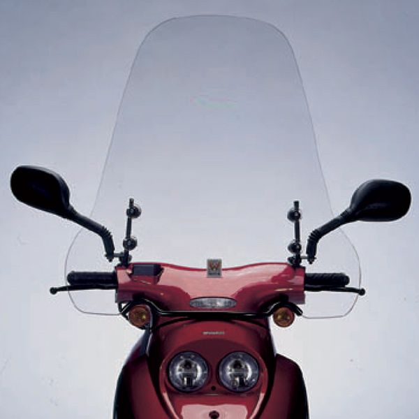 Isotta Medium Screen | Clear | Kymco Top Boy 1997 - 2002 -   Pyramid Motorcycle Accessories