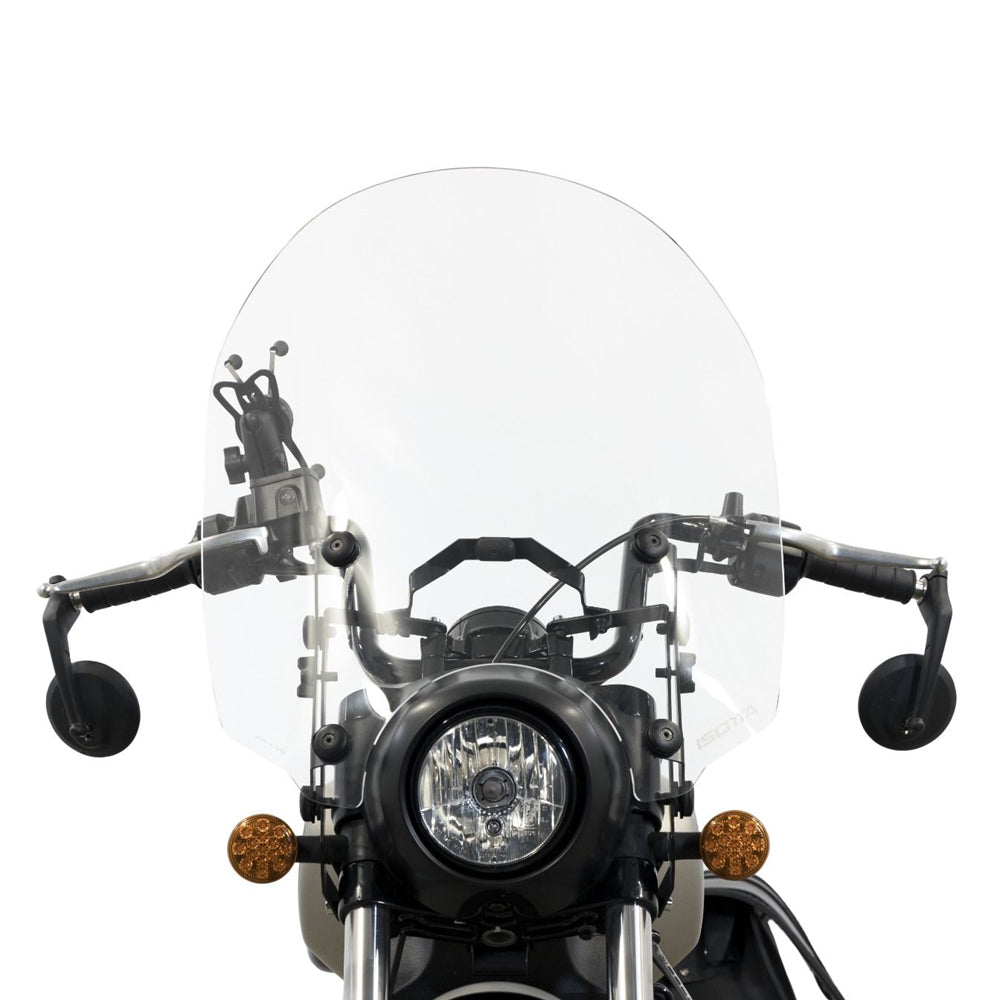 Isotta Screen | Clear | Indian Scout Bobber 2021-2024 -   Pyramid Motorcycle Accessories