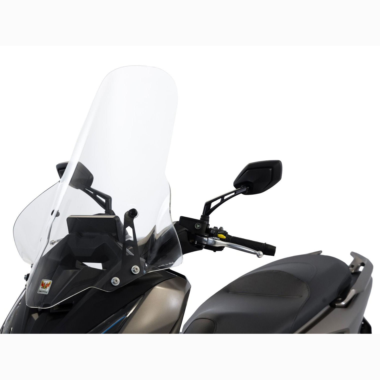 Isotta High Screen | Clear | Kymco Downtown GT 350 2024 -   Pyramid Motorcycle Accessories