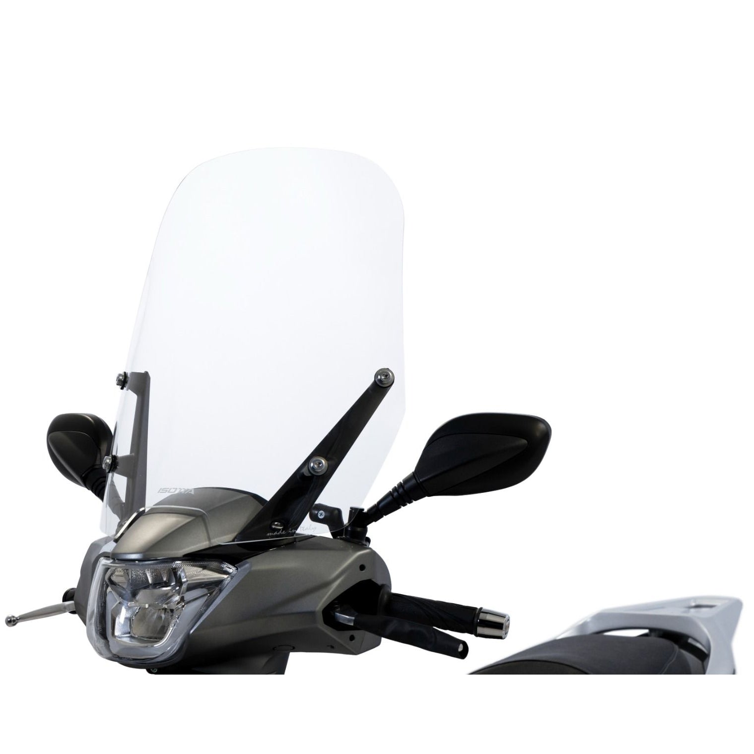 Isotta OEM Size Screen | Clear | Kymco People S 125i-150i ABS 2022> -   Pyramid Motorcycle Accessories