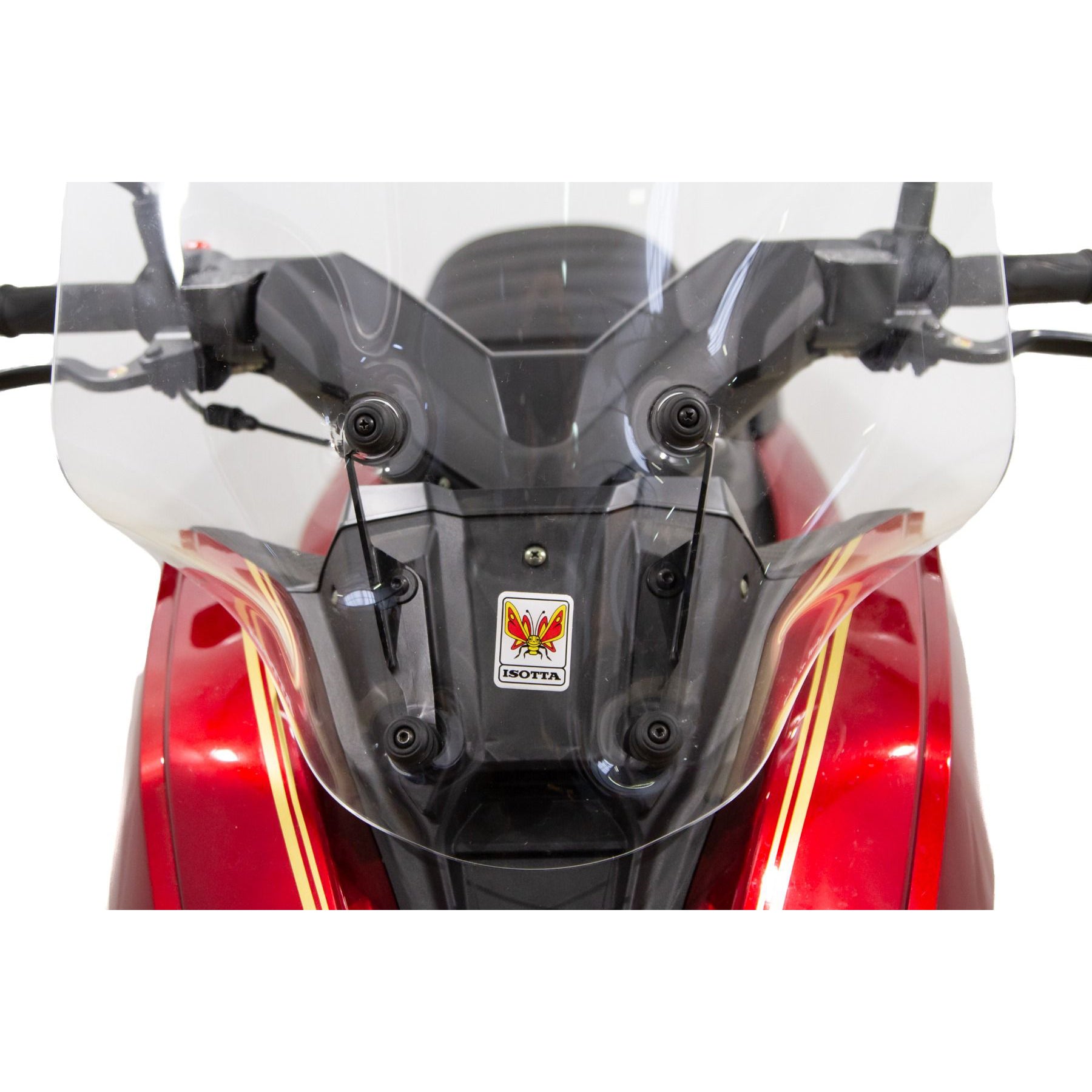 Isotta Medium Screen | Clear | Lexmoto Aura 125 E5 2022> -   Pyramid Motorcycle Accessories