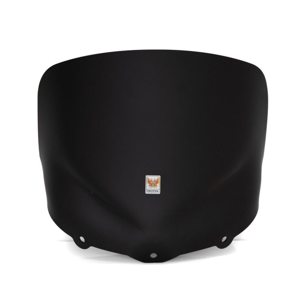 Isotta Low Double Bubble Screen | Matt Black | Yamaha X-Max 125-250 2006>2009 -   Pyramid Motorcycle Accessories