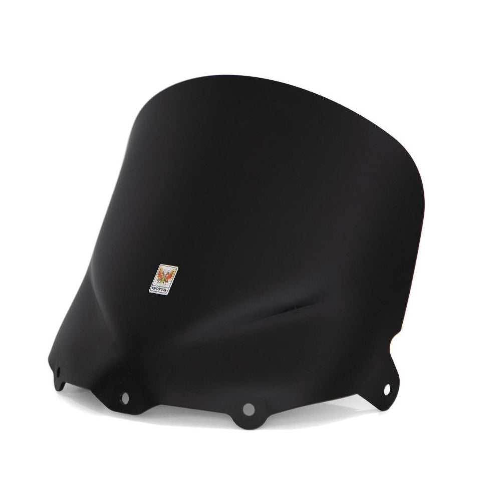 Isotta Low Double Bubble Screen | Matt Black | Yamaha X-Max 125-250 2006>2009 -   Pyramid Motorcycle Accessories