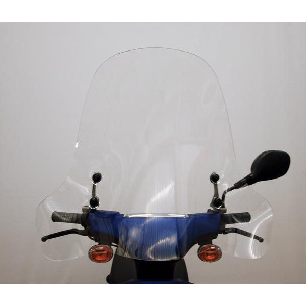 Isotta Medium Screen | Clear | Yamaha Booster 50 Restyling 2013 -   Pyramid Motorcycle Accessories