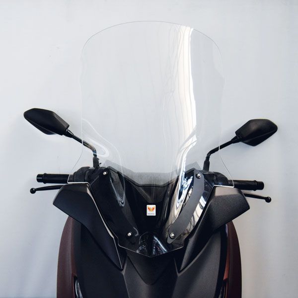 Isotta High Screen | Clear | X-Max 125-300 - 400 2017>2020 -   Pyramid Motorcycle Accessories