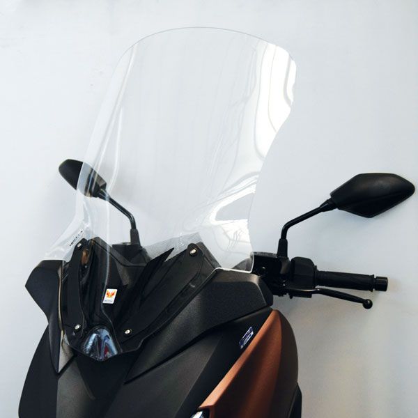 Isotta High Screen | Clear | X-Max 125-300 - 400 2017>2020 -   Pyramid Motorcycle Accessories