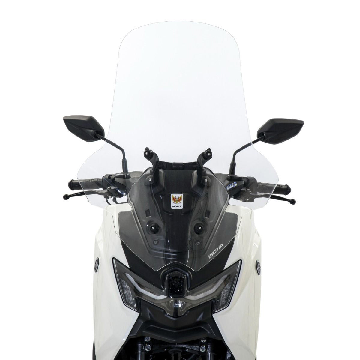 Isotta High Screen | Clear | Yamaha N-Max 125 -   Pyramid Motorcycle Accessories