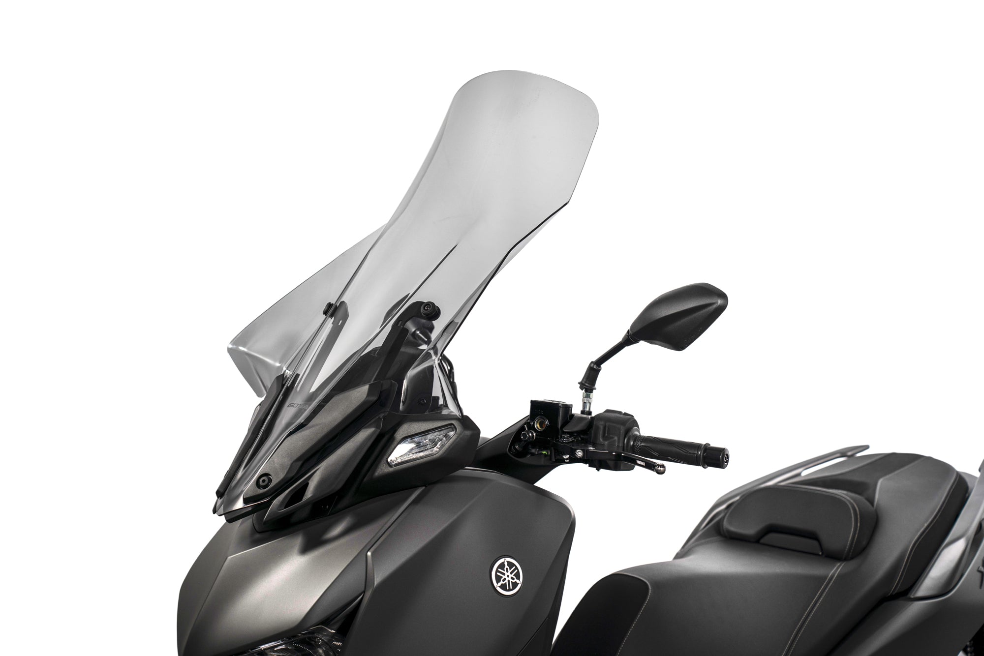 Isotta Artico Windscreen | Light Smoke | Clear | Yamaha XMAX 125 / 300 2025>2026 -   Pyramid Motorcycle Accessories
