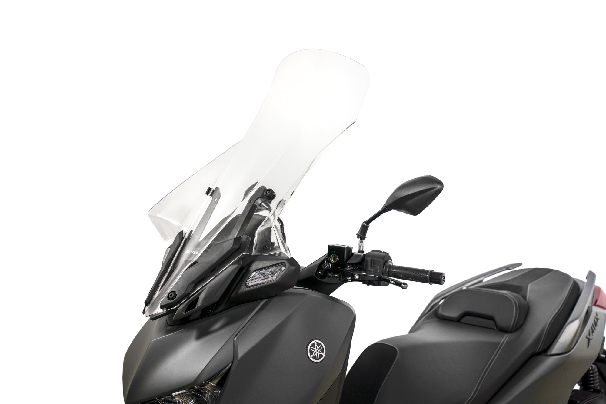 Isotta Artico Windscreen | Light Smoke | Clear | Yamaha XMAX 125 / 300 2025>2026 -   Pyramid Motorcycle Accessories