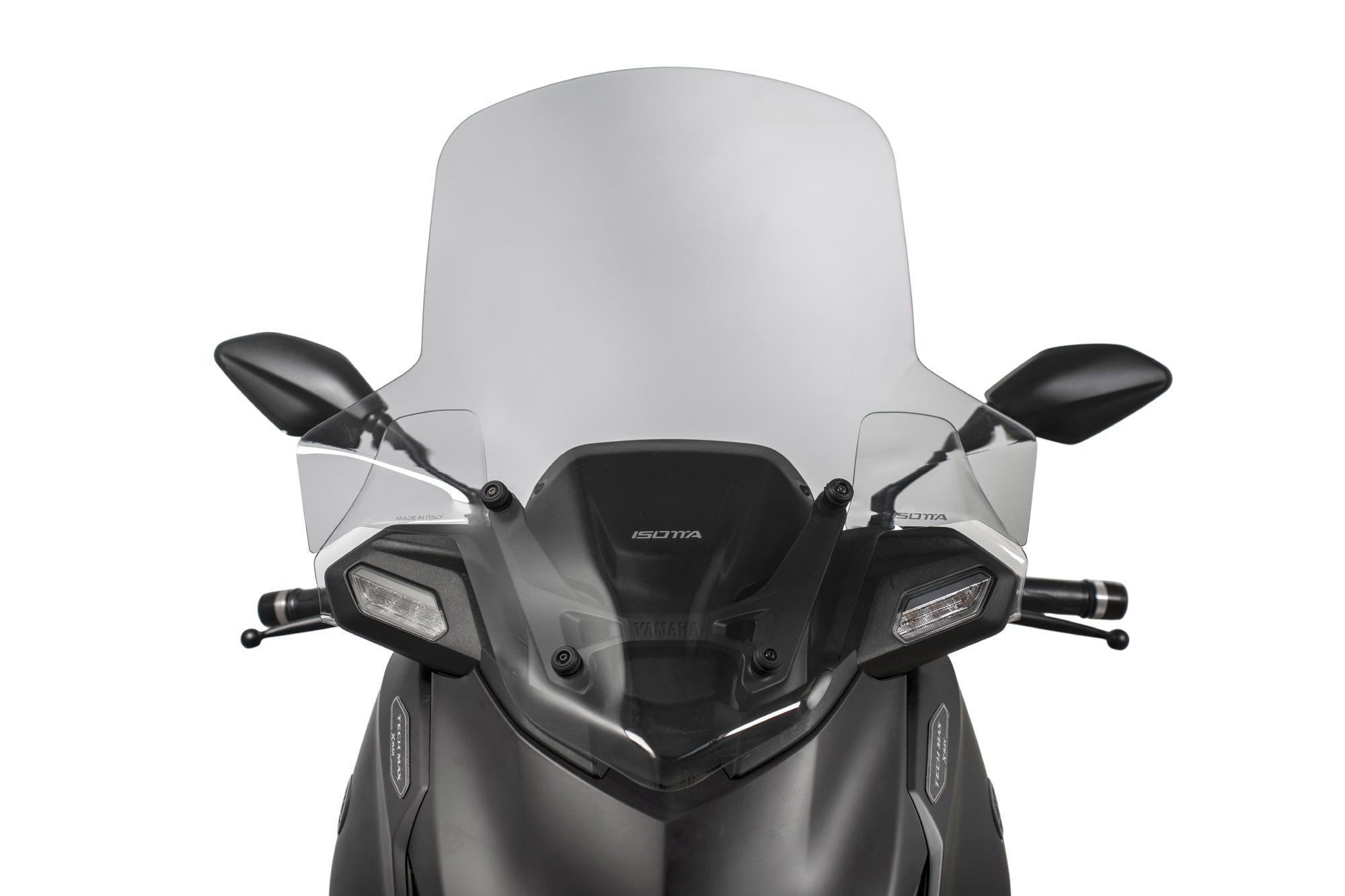 Isotta Classic Windscreen | Light Smoke | Clear | Yamaha XMAX 125 / 300 2025>2026 -   Pyramid Motorcycle Accessories