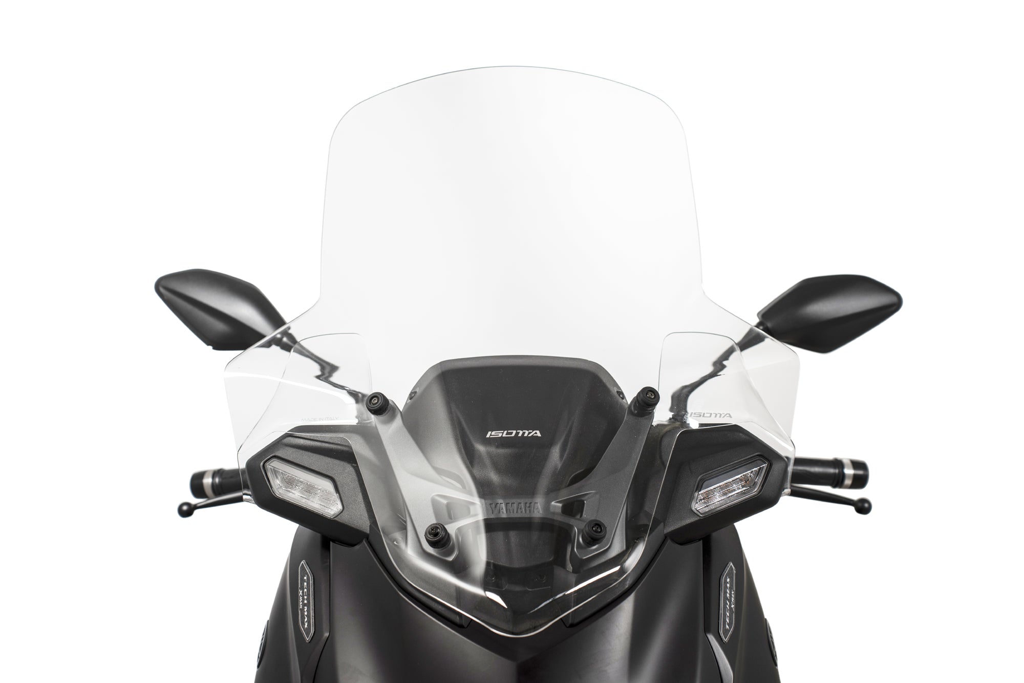 Isotta Classic Windscreen | Light Smoke | Clear | Yamaha XMAX 125 / 300 2025>2026 -   Pyramid Motorcycle Accessories