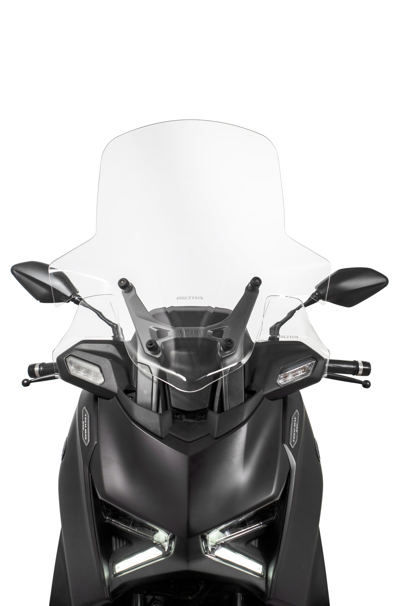 Isotta Classic Windscreen | Light Smoke | Clear | Yamaha XMAX 125 / 300 2025>2026 -   Pyramid Motorcycle Accessories