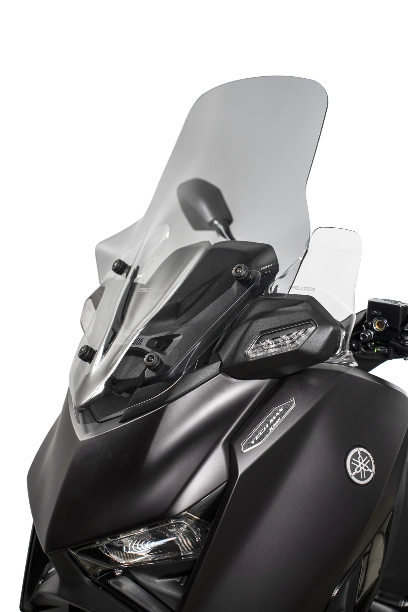 Isotta Medium Protection Windscreen | Light Smoke | Dark Smoke | Clear | Yamaha XMAX 125 / 300 2025>2026 -   Pyramid Motorcycle Accessories