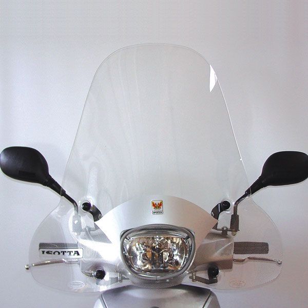 Isotta Medium Screen | Clear | Symphony 50-125 -   Pyramid Motorcycle Accessories