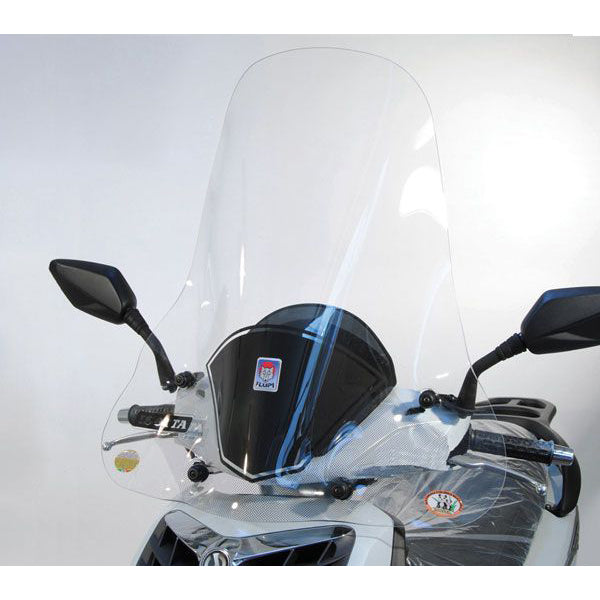 Isotta Medium Screen | Clear | Sym Hd2 Restyling 125-200 2010-2017 -   Pyramid Motorcycle Accessories