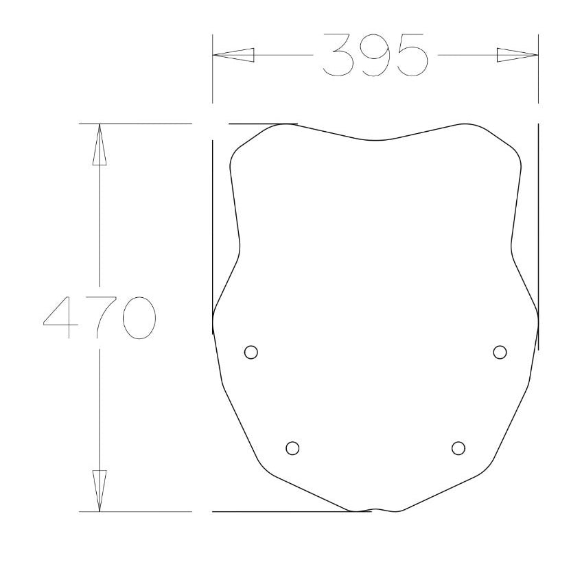Isotta Small Screen | Sym ADX 125 2023> -   Pyramid Motorcycle Accessories