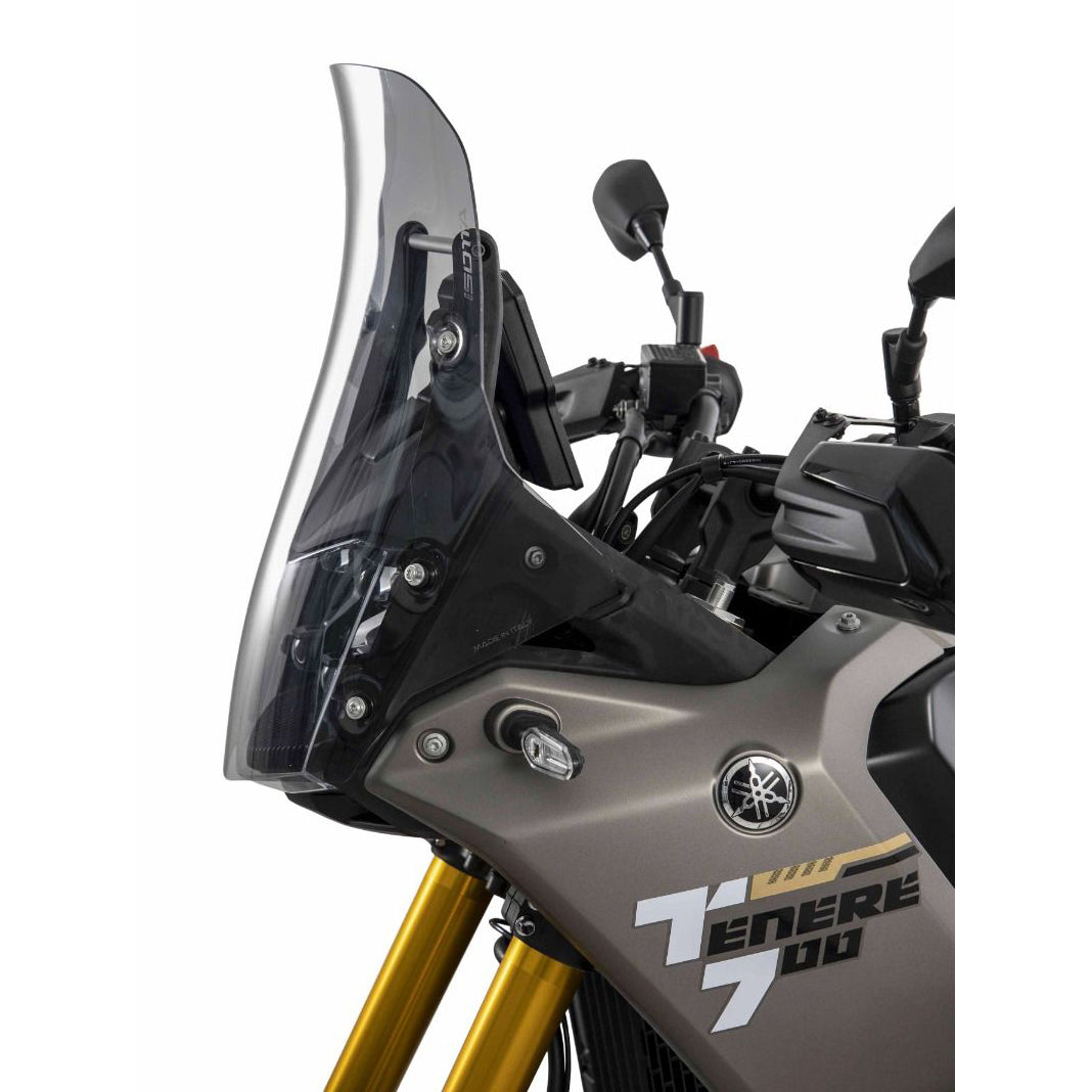 Isotta Rally Screen with Headlight Cover | Yamaha Tenere 700 2025> -   Pyramid Motorcycle Accessories