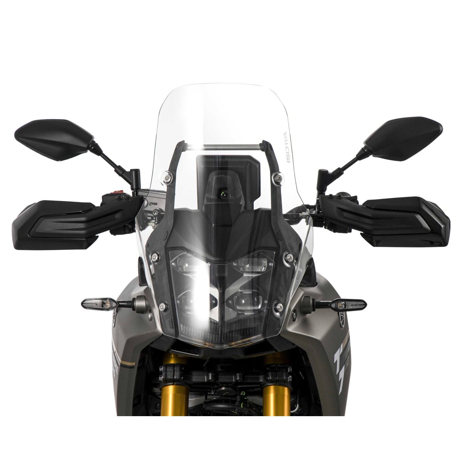 Isotta Rally Screen with Headlight Cover | Yamaha Tenere 700 2025> -   Pyramid Motorcycle Accessories