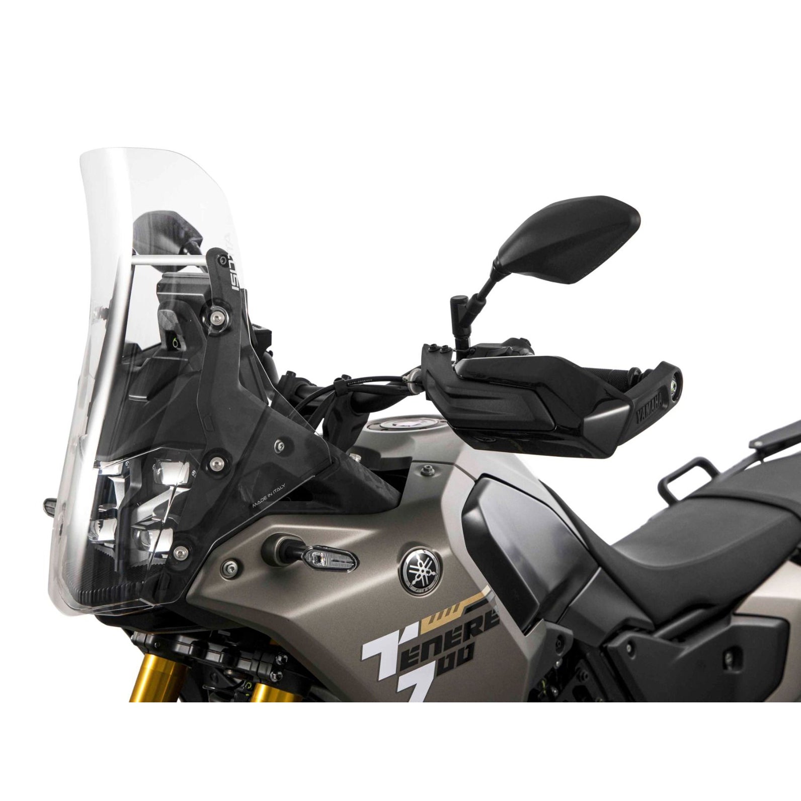 Isotta Rally Screen with Headlight Cover | Yamaha Tenere 700 2025> -   Pyramid Motorcycle Accessories