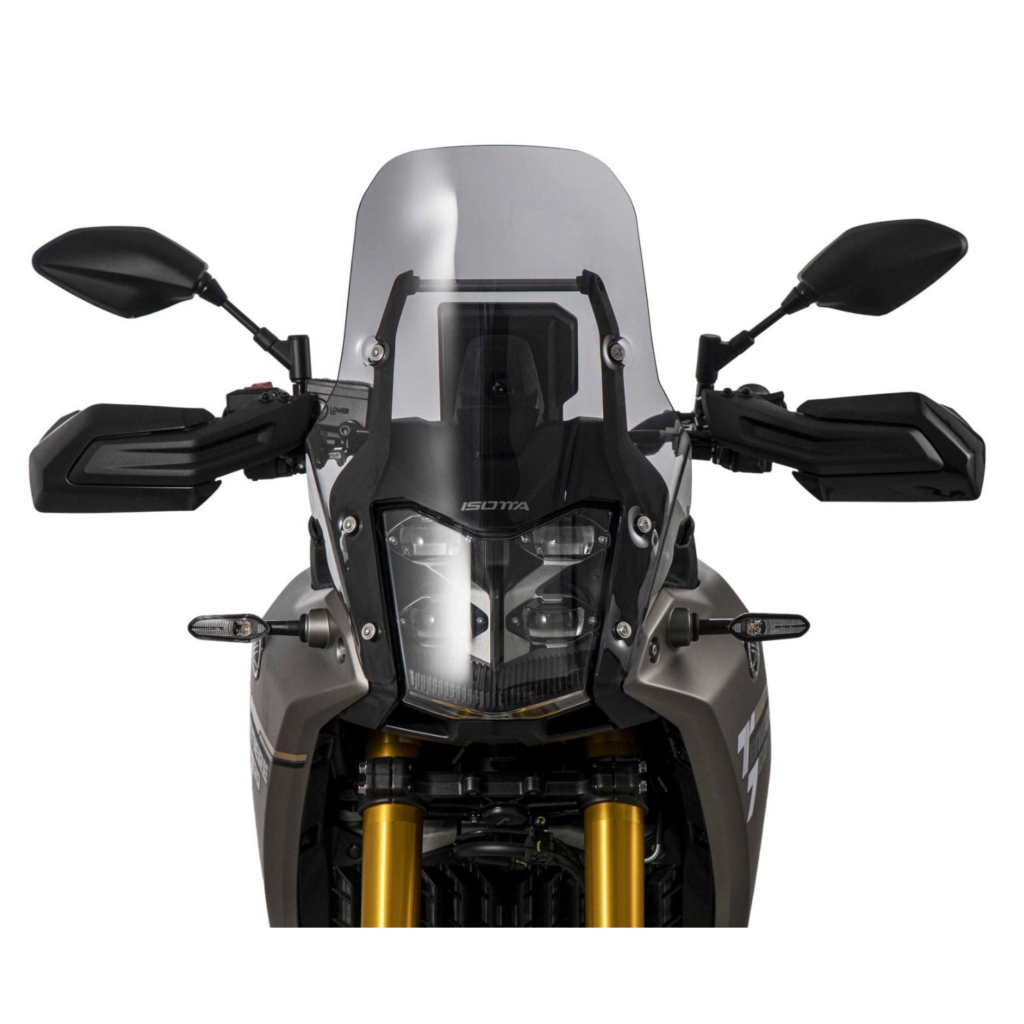 Isotta Rally Screen without Headlight Cover | Yamaha Tenere 700 2025> -   Pyramid Motorcycle Accessories