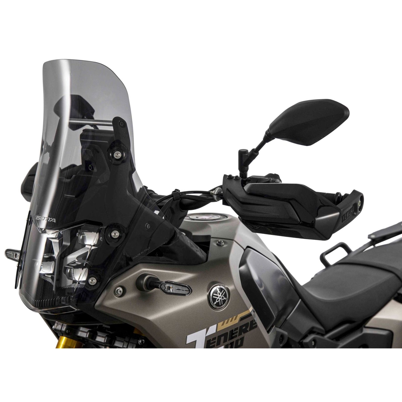 Isotta Rally Screen without Headlight Cover | Yamaha Tenere 700 2025> -   Pyramid Motorcycle Accessories
