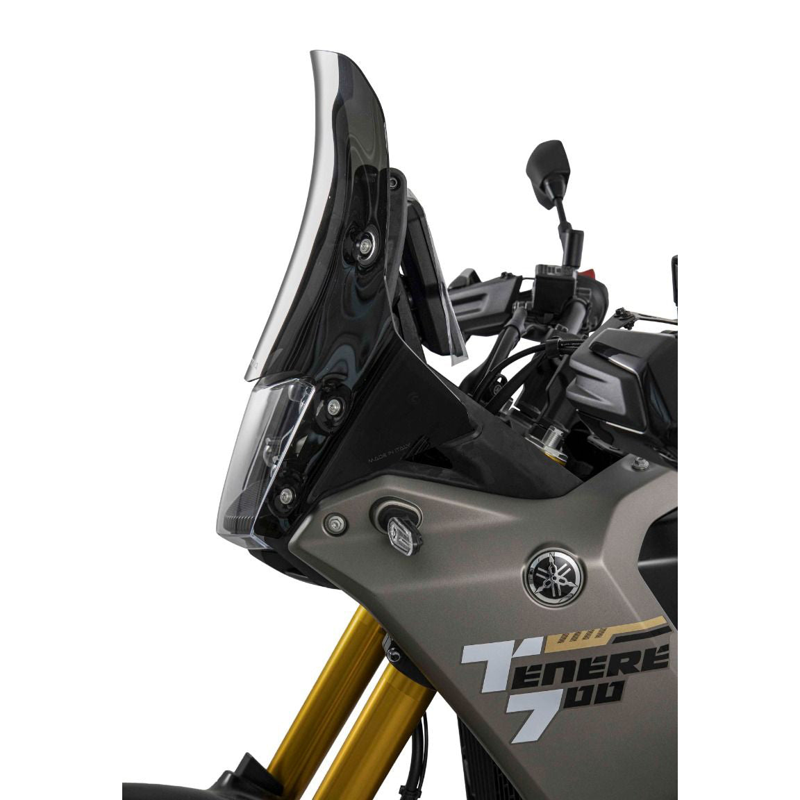 Isotta Rally Screen without Headlight Cover | Yamaha Tenere 700 2025> -   Pyramid Motorcycle Accessories