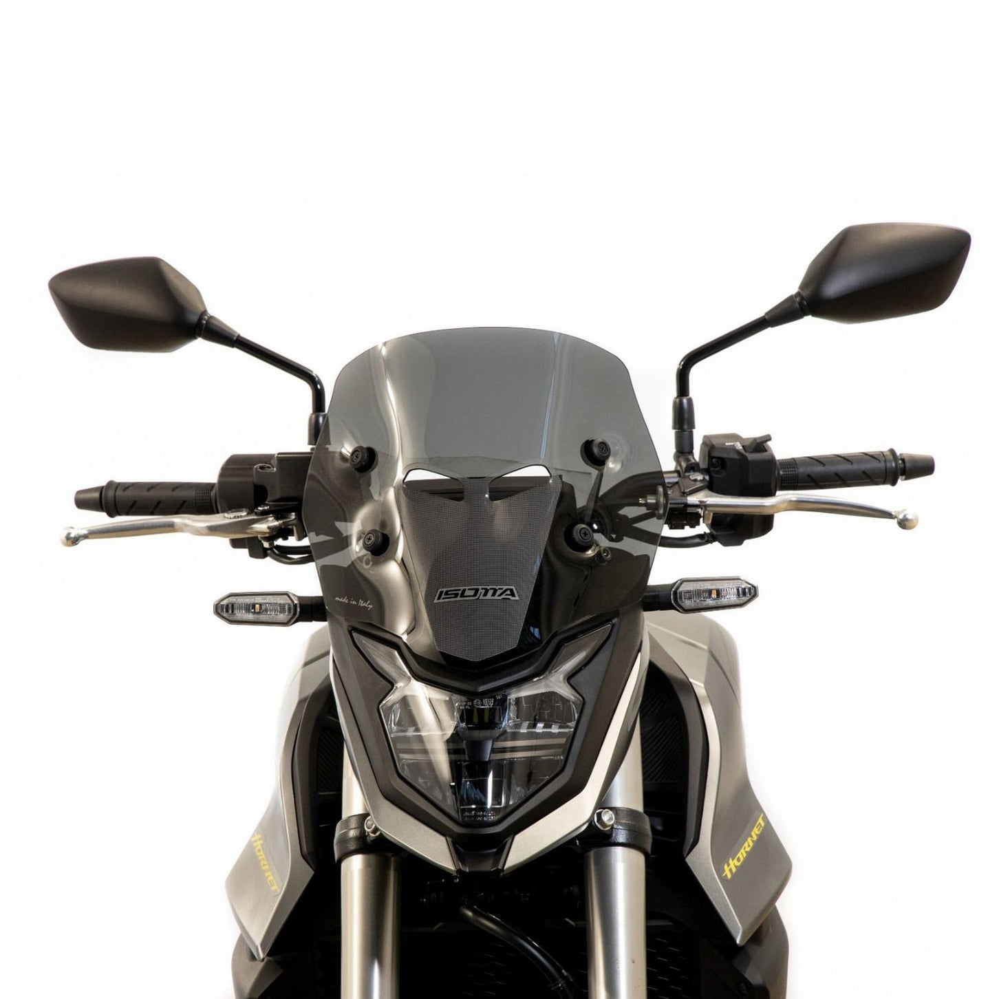 Isotta Low Screen | Dark Smoke | Honda Hornet 750 2023> -   Pyramid Motorcycle Accessories