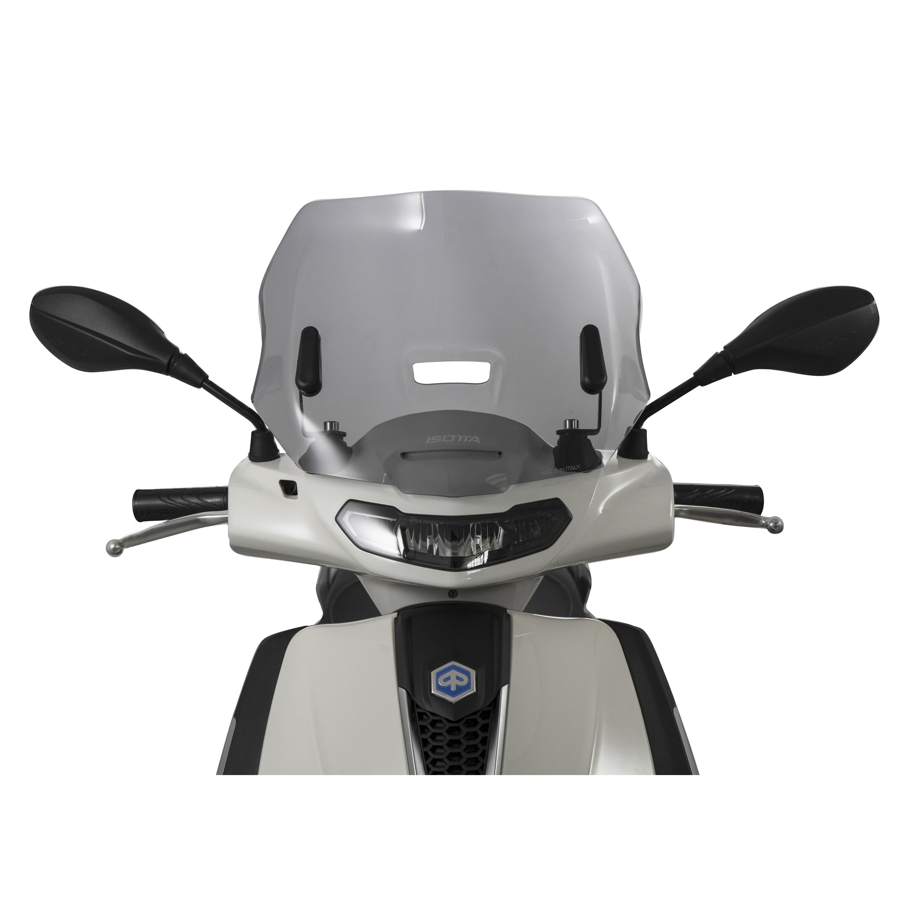 Isotta City Sport Screen | Piaggio Liberty 125 -   Pyramid Motorcycle Accessories