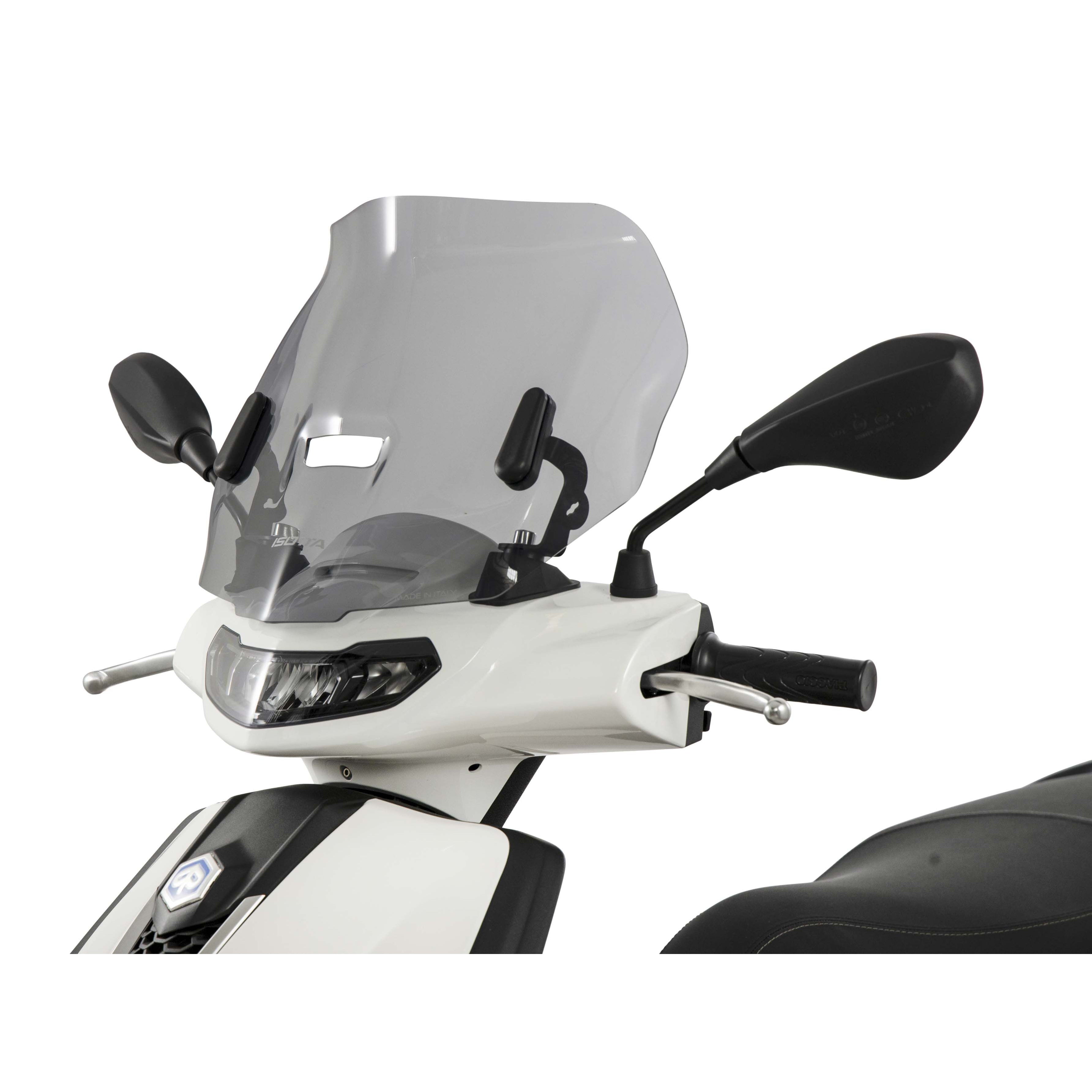 Isotta City Sport Screen | Piaggio Liberty 125 -   Pyramid Motorcycle Accessories
