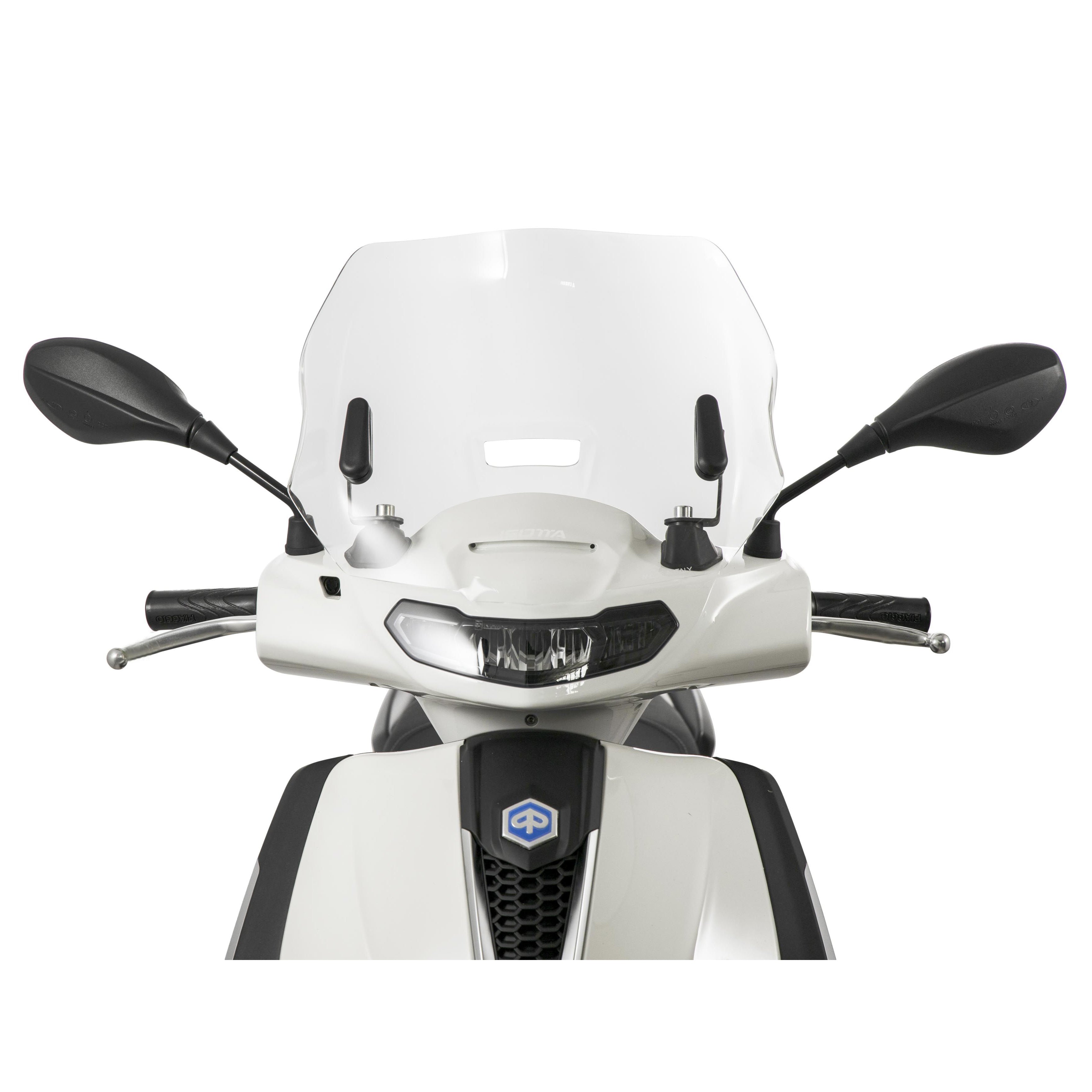 Isotta City Sport Screen | Piaggio Liberty 125 -   Pyramid Motorcycle Accessories